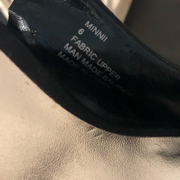 Steve Madden size 6 Black MINNII pumps jewel bow - Picture 7 of 7